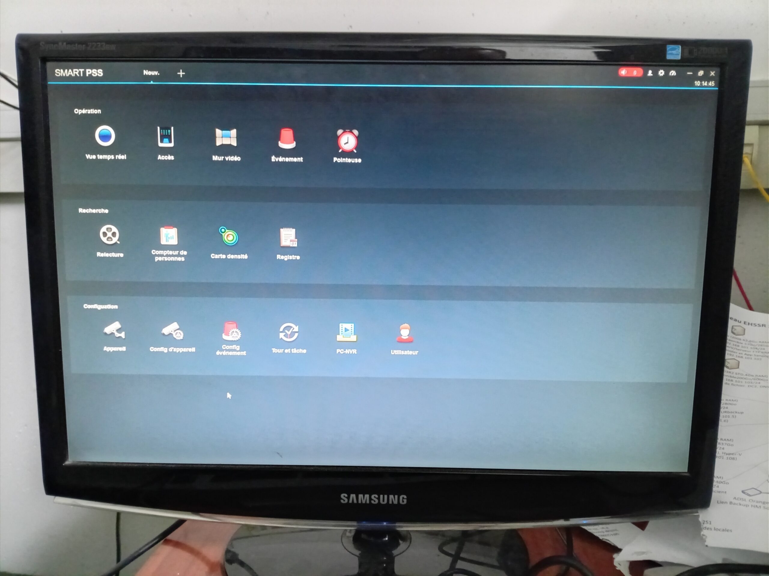 Logiciel Smart PSS de supervision vidéo pour système de vidéoprotection